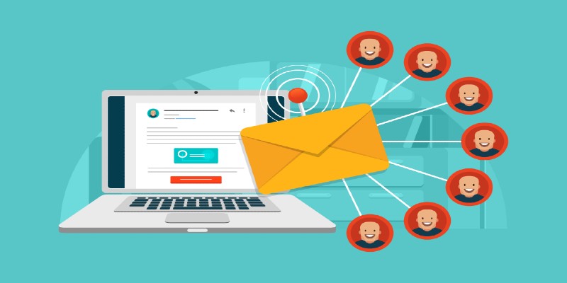 Dùng email để liên hệ đến nhân viên nhà cái cá cược