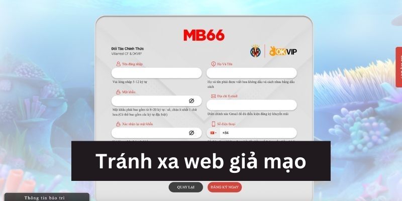 App hạn chế tối đa tình trạng vào web lừa đảo