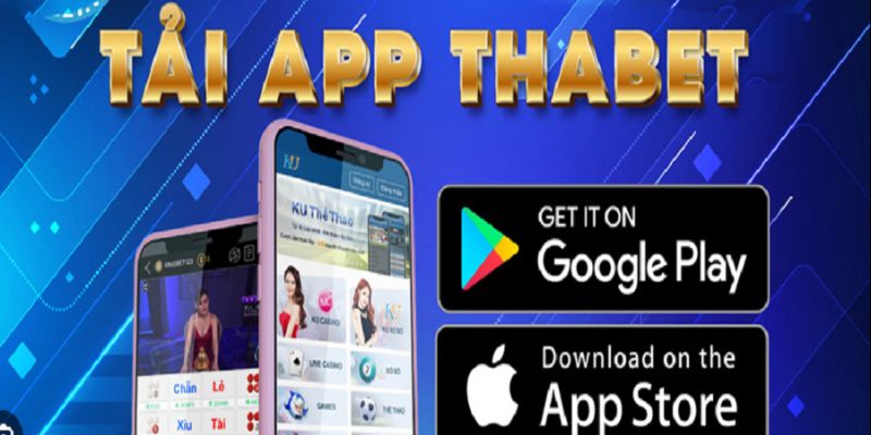 Thao tác tải app THABET trên iOS